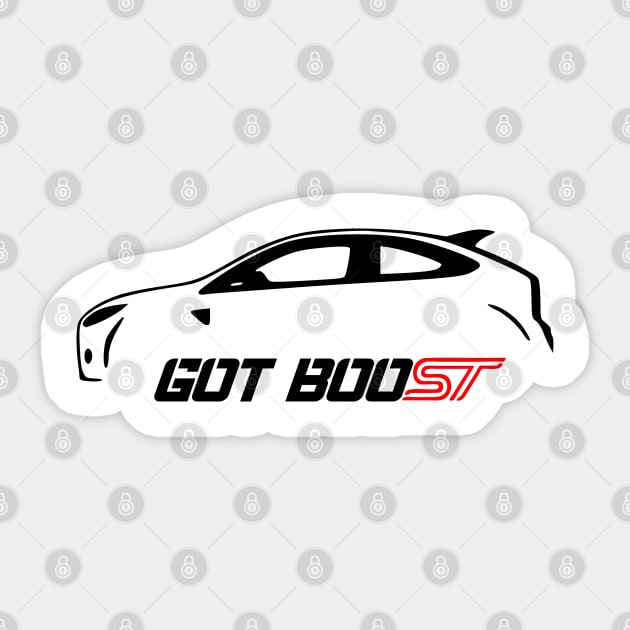 Got boost Sticker by Tuner Society SA